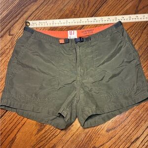 Abercrombie & Fitch Olive Green Athletic Shorts